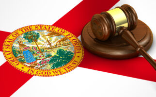 Florida State Law Legal System Concept